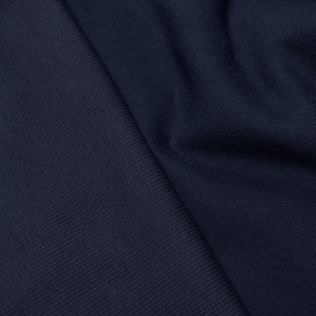Laidback Cotton Sweatshirt Ribbing - Midnight Blue - Image 3