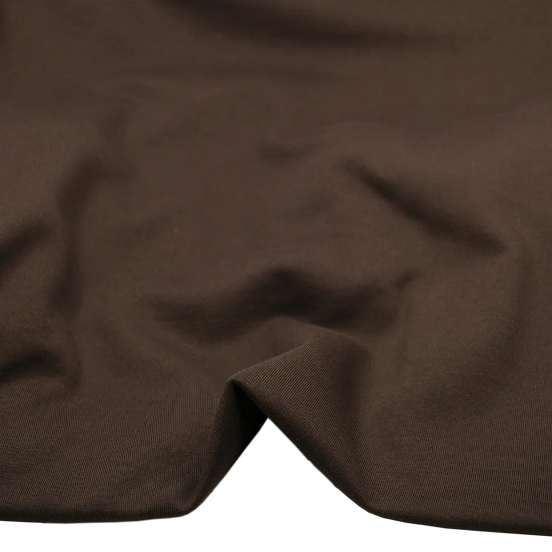 Laidback 100% Cotton Sweatshirt Fleece - Umber - Image 2