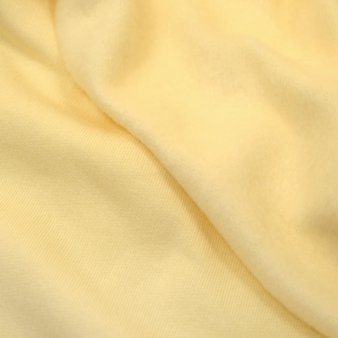 Laidback Cotton Blend Sweatshirt Fleece - Butter