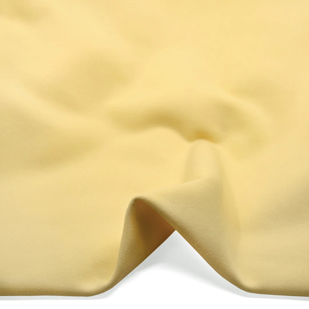 Laidback Cotton Blend Sweatshirt Fleece - Butter - Image 2