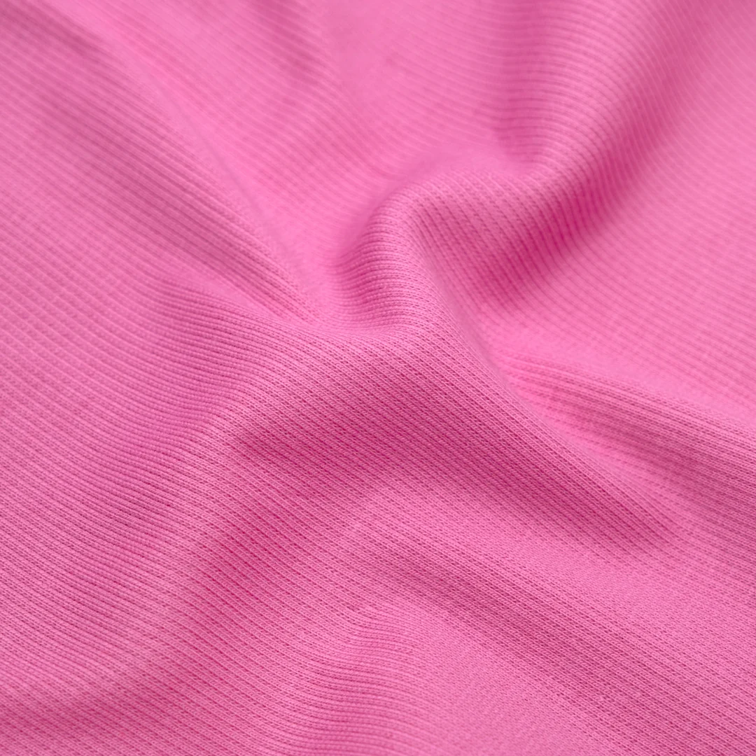 Laidback Cotton Sweatshirt Ribbing - Gumdrop