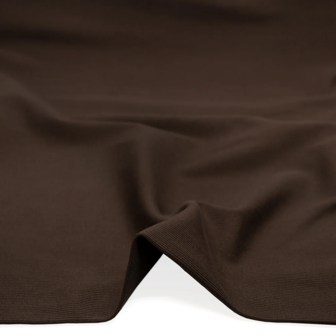 Laidback Cotton Sweatshirt Ribbing - Umber - Image 2