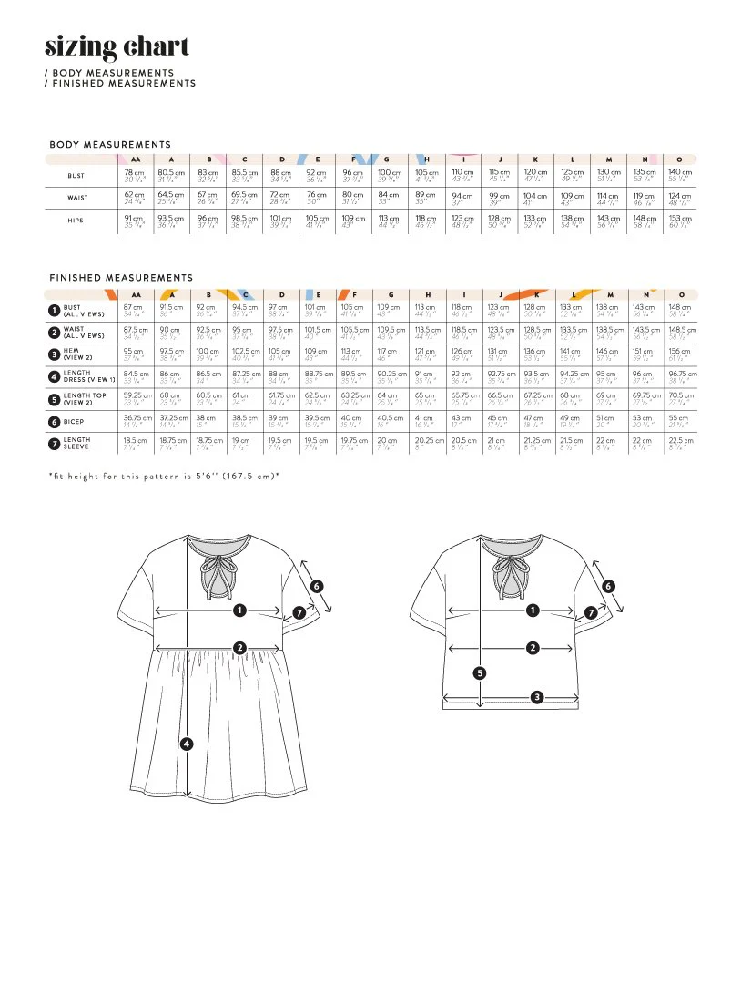The Evergreen Top + Dress - Les Perlines - PDF Download - Image 6