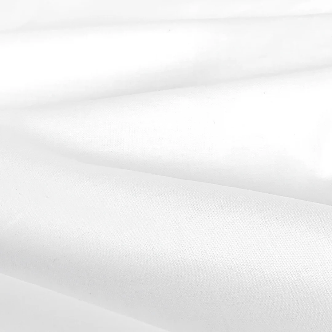 Lightweight Cotton Voile - White - Image 2