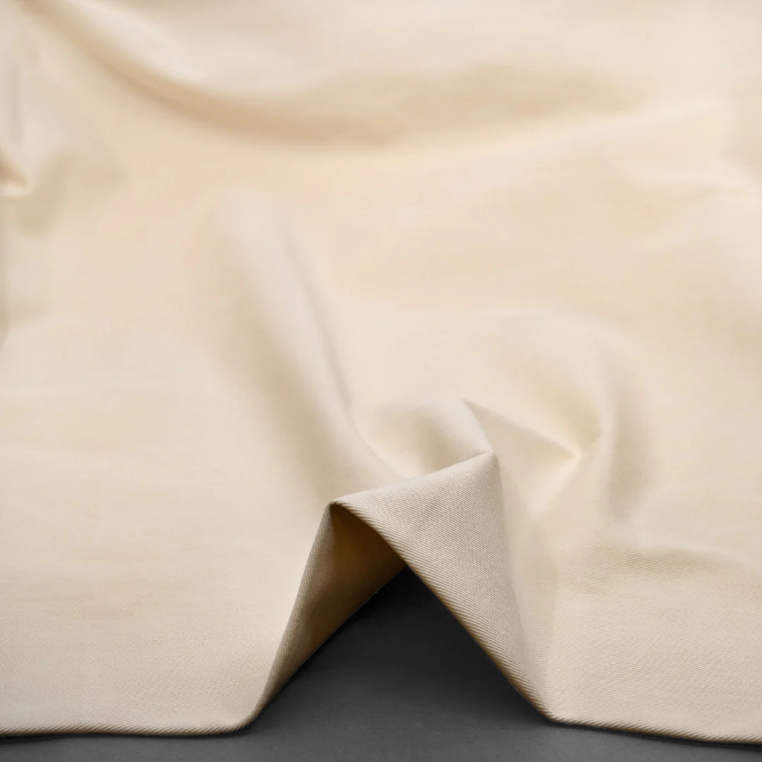 Lived In Cotton Twill - Cream - Image 2