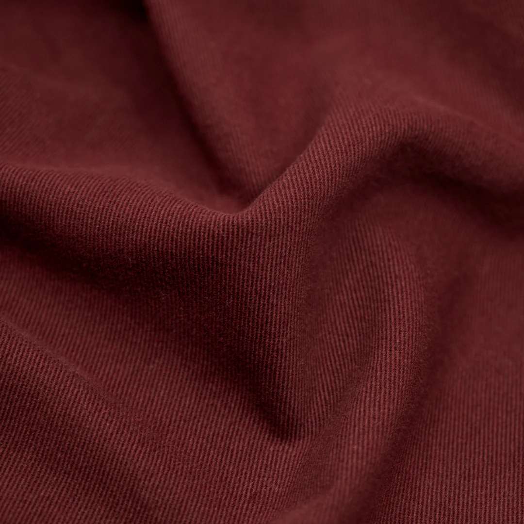 Lived In Cotton Twill - Maroon