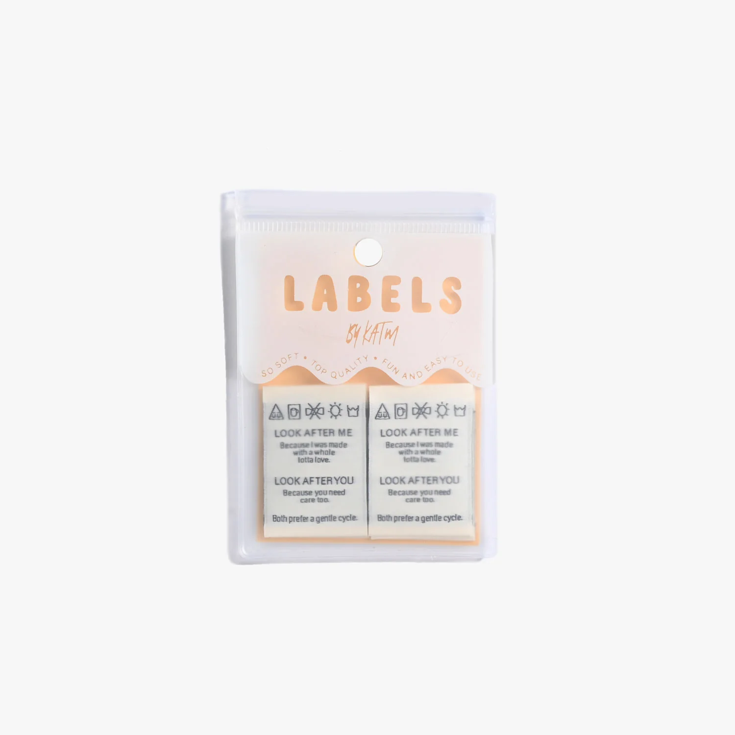 LOOK AFTER ME LOOK AFTER YOU Woven Labels - Image 2