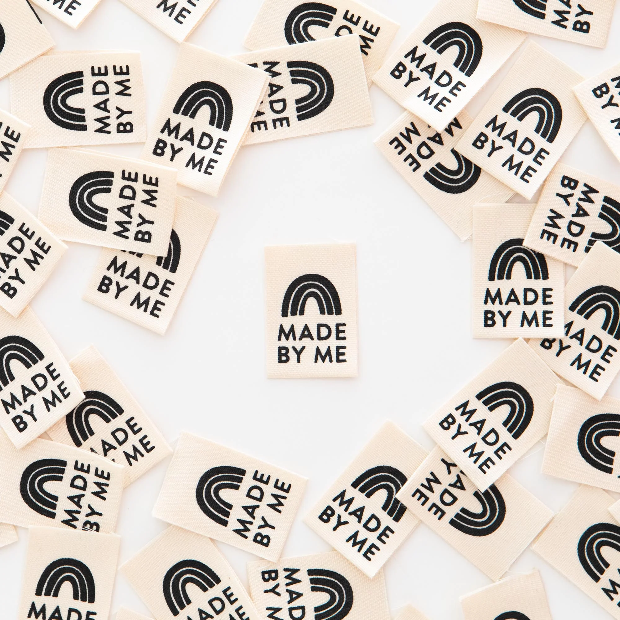 MADE BY ME Organic Cotton Labels by Sarah Hearts