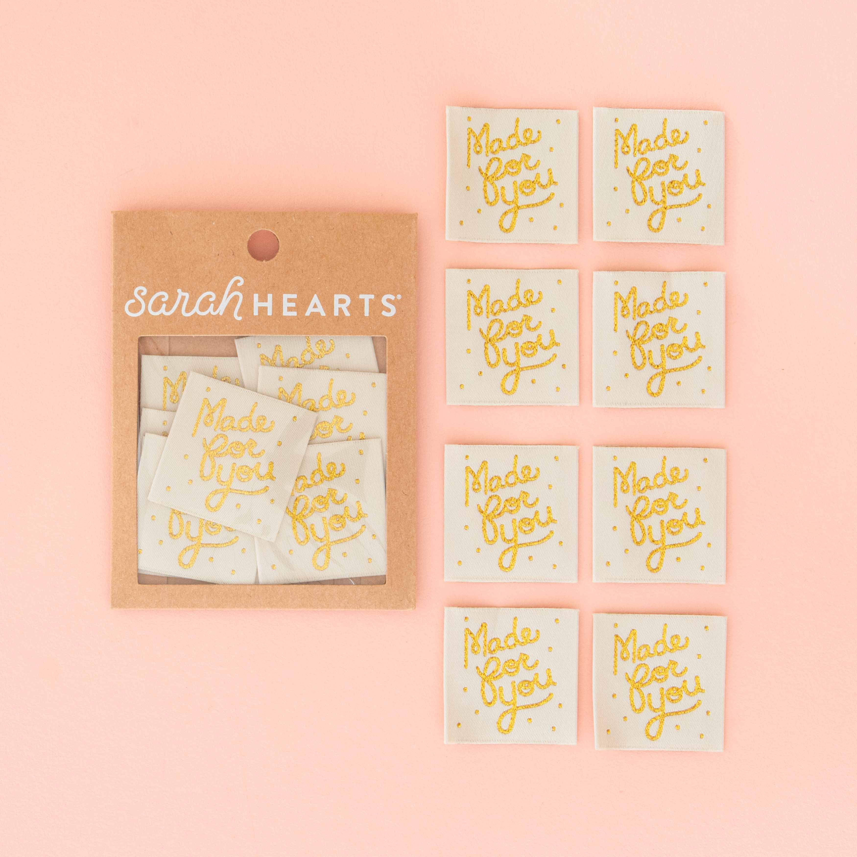MADE FOR YOU Woven Labels by Sarah Hearts - Image 2