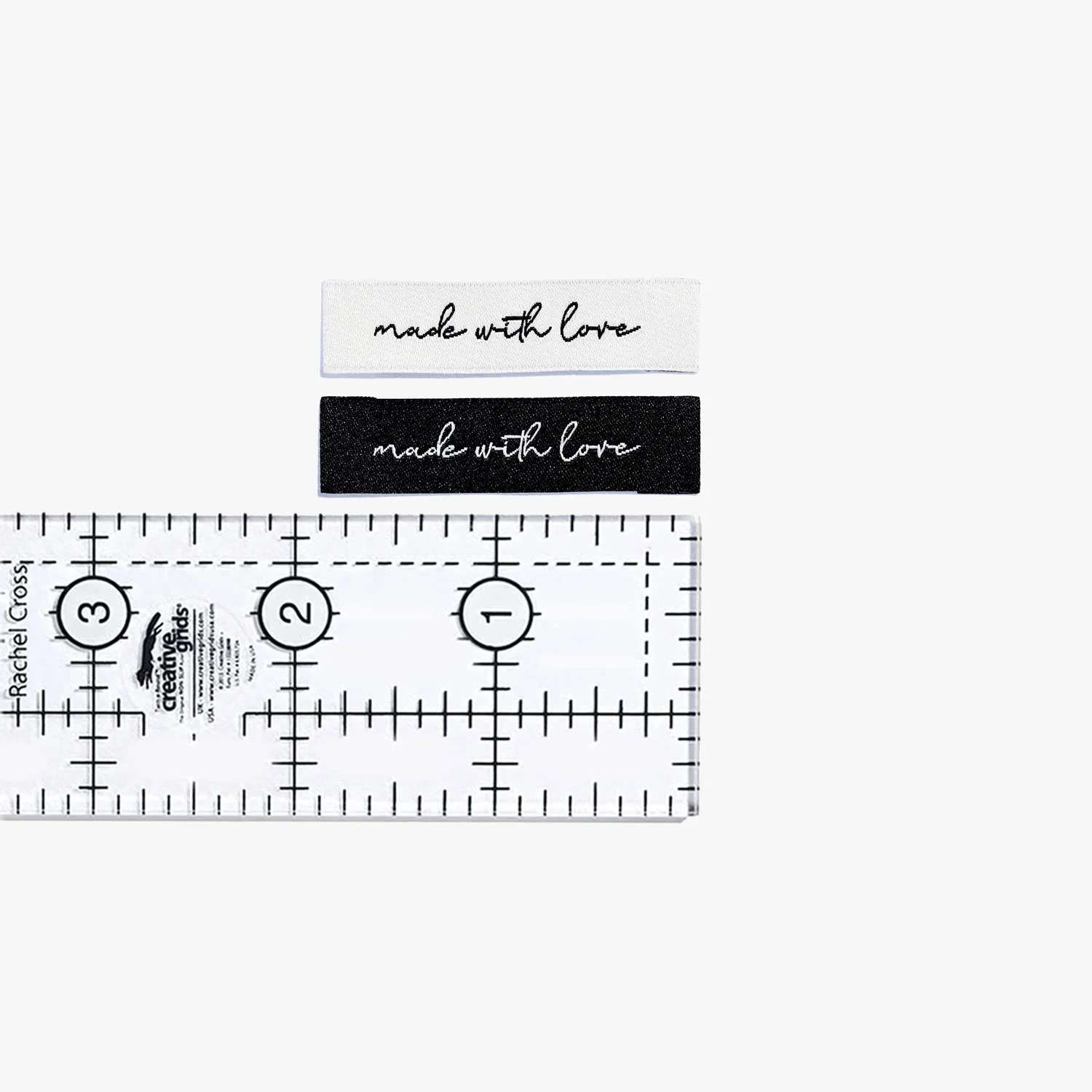MADE WITH LOVE Woven Labels - Image 3