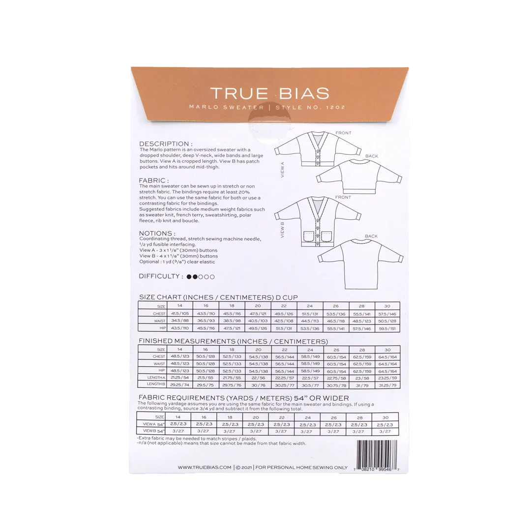 Marlo Sweater - True Bias, Size 14-30 - Image 7