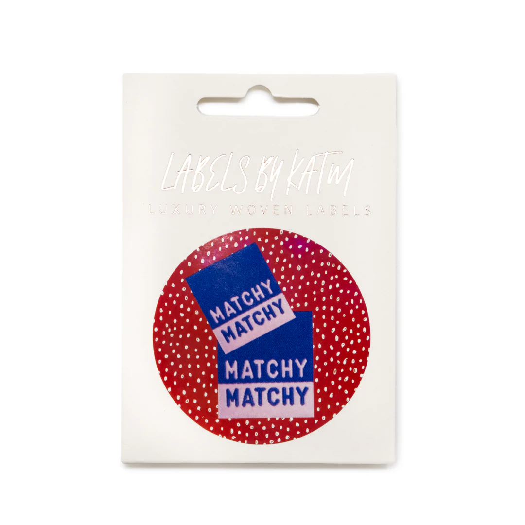 MATCHY MATCHY Woven Labels - Image 2
