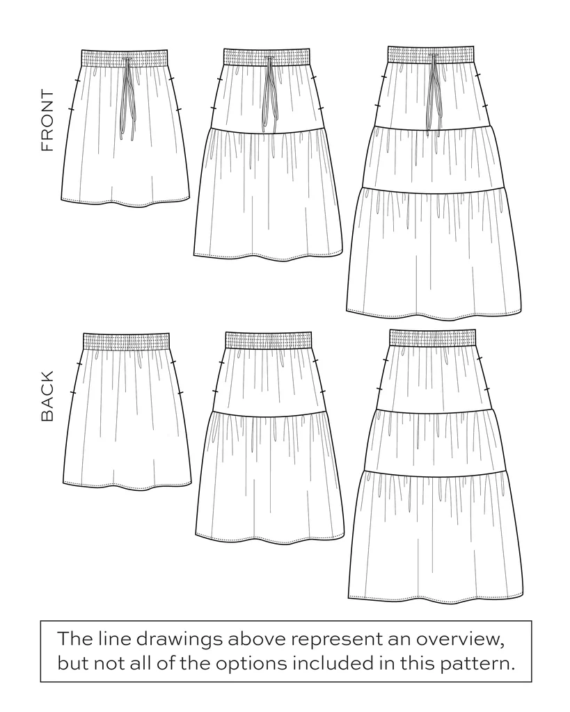 Mave Skirt - True Bias, Size 0-18 - Image 6