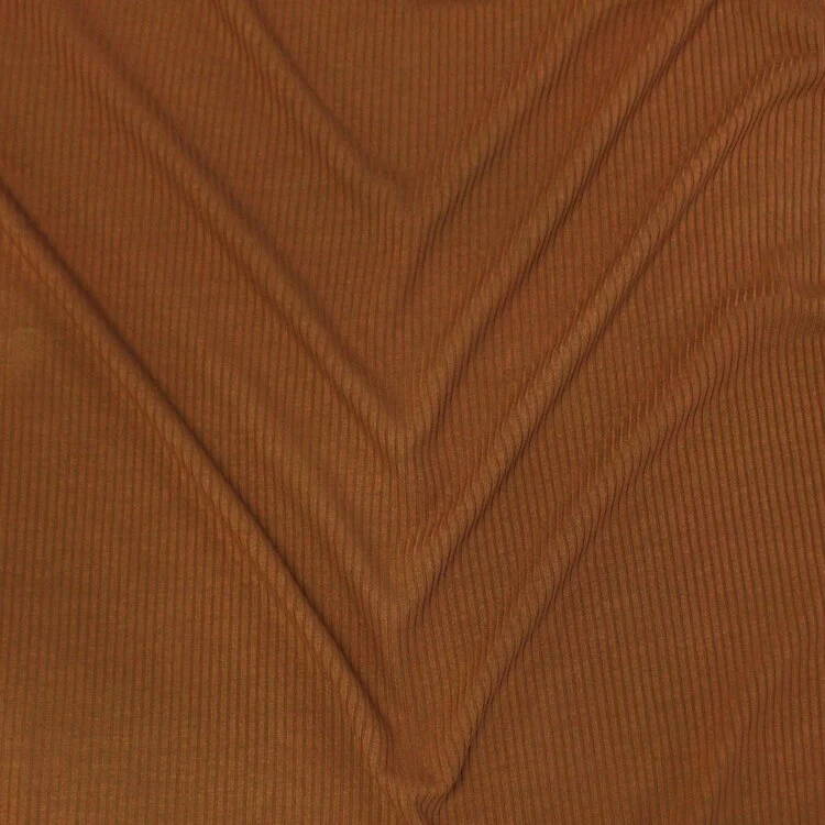 Medium Weight Bamboo Rib Knit - Penny - Image 2