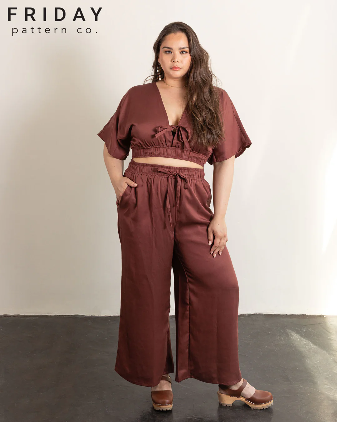 Midweight Lyocell Twill - Black - Image 4