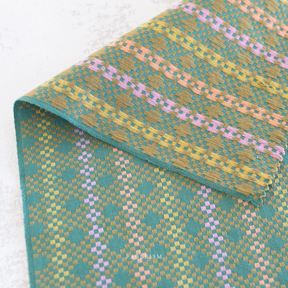 Mosaic Cotton - Melon - Image 2