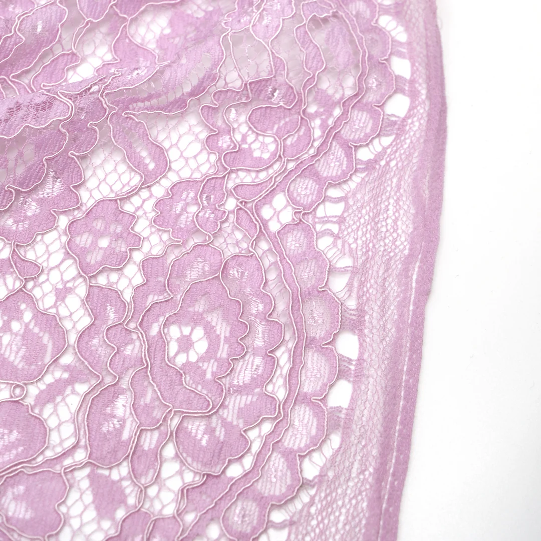 Nightingale Corded Lace - Lilac Luster - Image 3