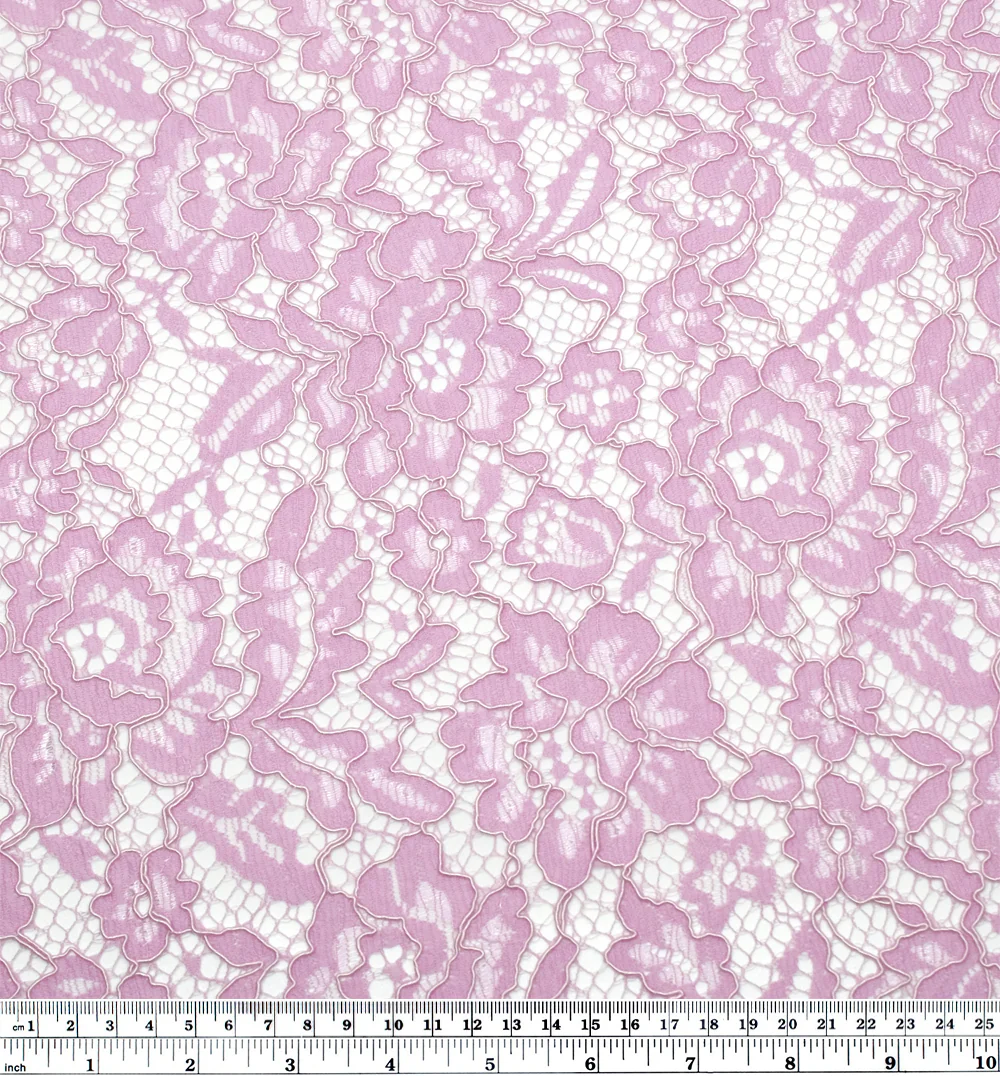 Nightingale Corded Lace - Lilac Luster - Image 4