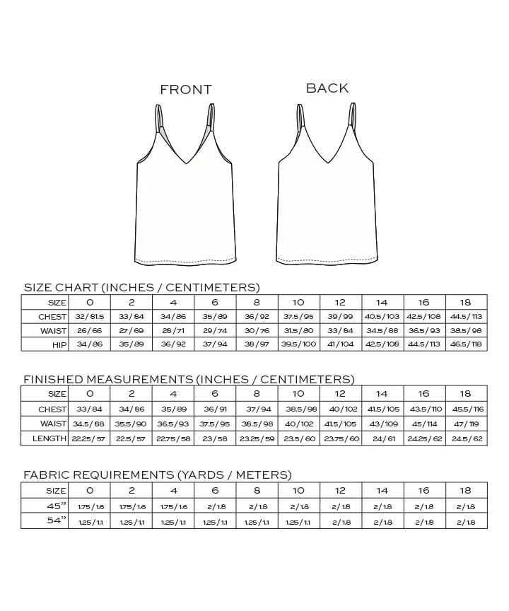Ogden Cami - True Bias, Size 0-18 - Image 4
