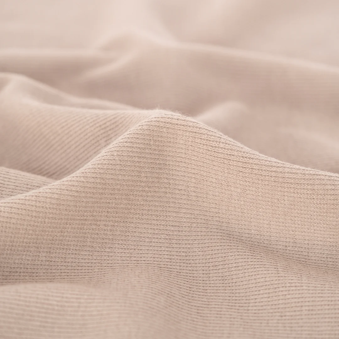 Organic Cotton 2x2 Ribbing - Quartz - Image 2