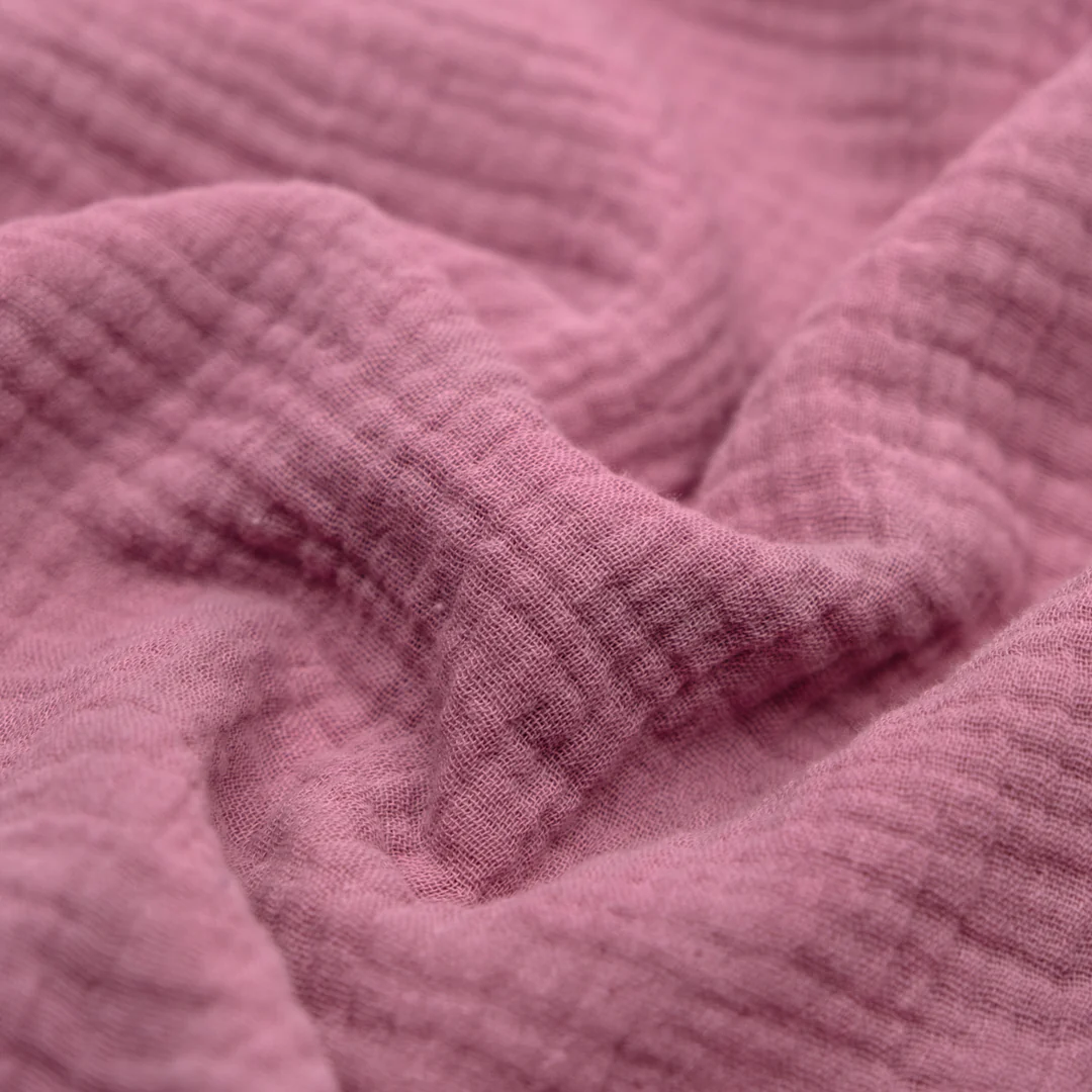 Organic Cotton Double Gauze - Carnation