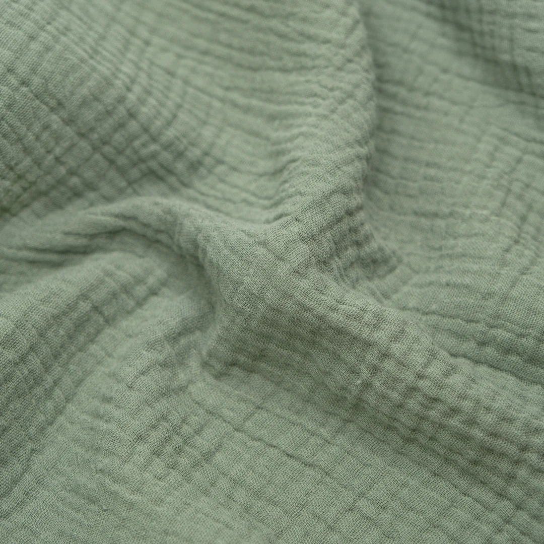 Organic Cotton Double Gauze - Celadon