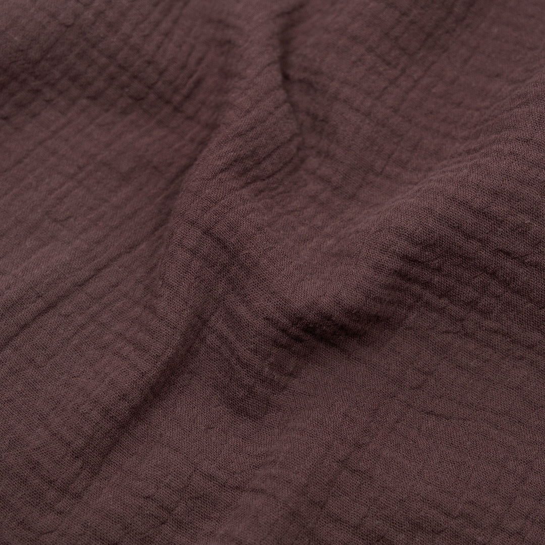 Organic Cotton Double Gauze - Dusty Mauve