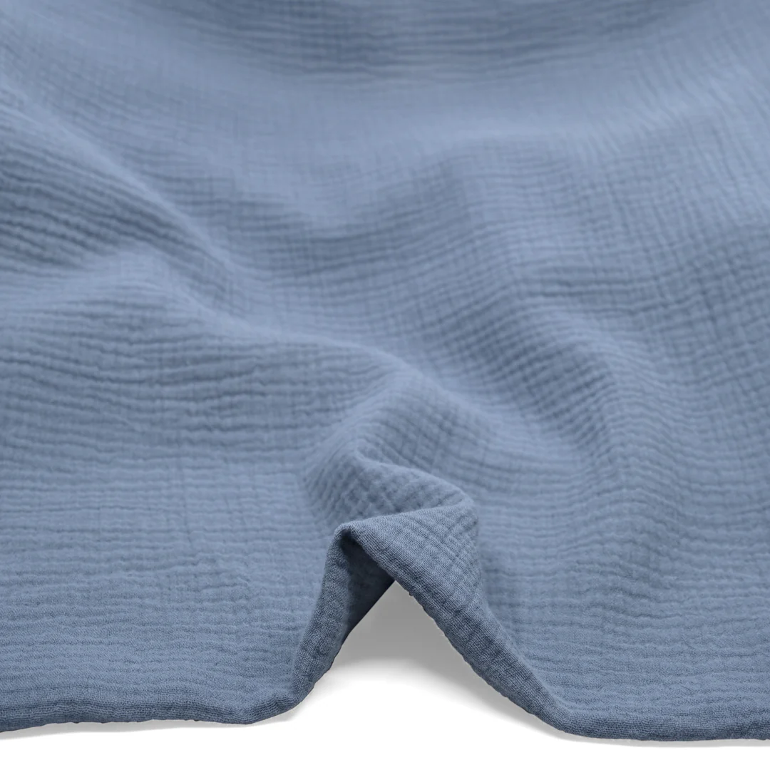 Organic Cotton Double Gauze - Frostbite - Image 2