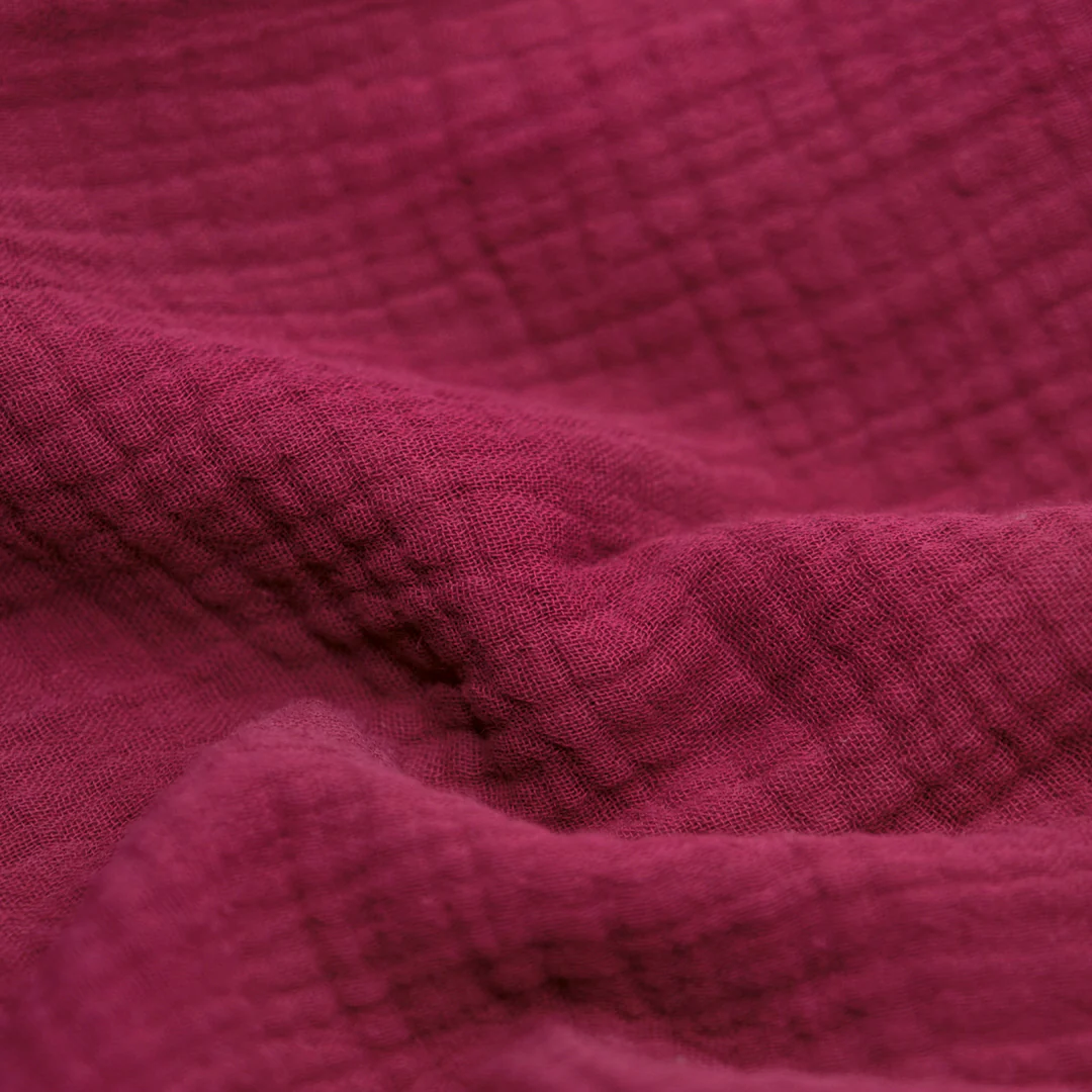 Organic Cotton Double Gauze - Jam