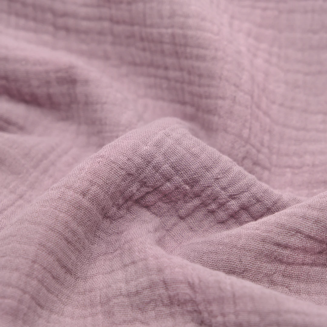 Organic Cotton Double Gauze - Sweet Pea