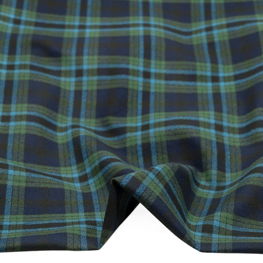 Plaid Cotton Flannel - Dragonfly - Image 2