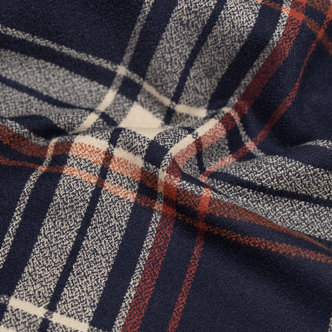Plaid Cotton Flannel - Nautical