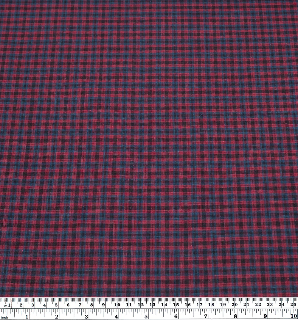 Plaid Hemp Soy Blend - Berry Bush - Image 3