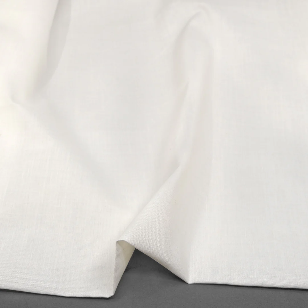 Poly Cotton Sew-In Interfacing - White