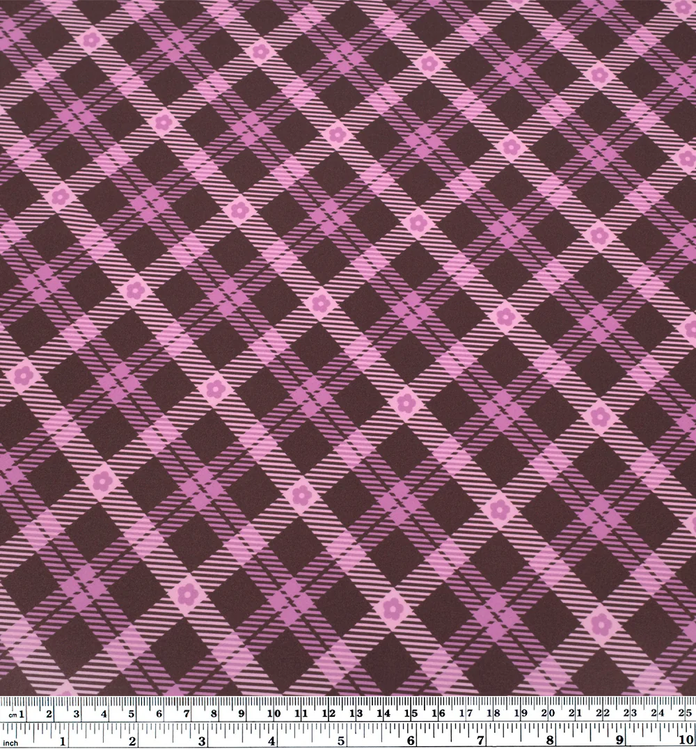 Preppy Posy Recycled Nylon Swim Tricot - Dusty Mauve/Candy Floss - Image 3