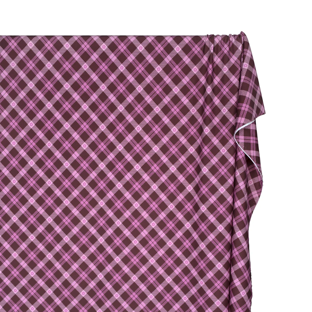 Preppy Posy Recycled Nylon Swim Tricot - Dusty Mauve/Candy Floss - Image 4