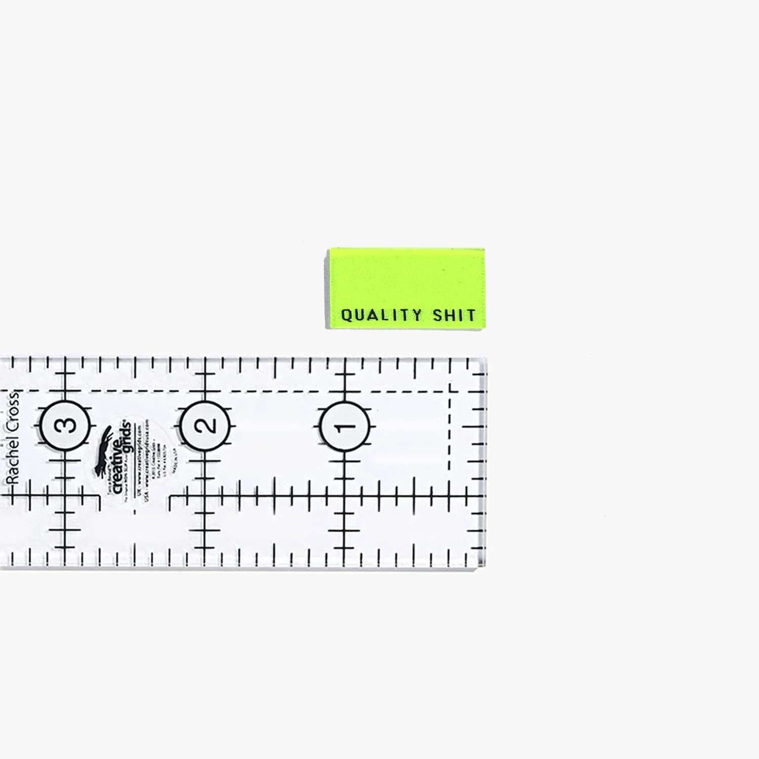 QUALITY SHIT Woven Labels - Image 4