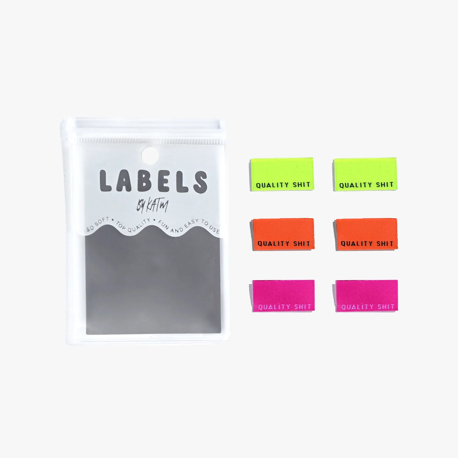 QUALITY SHIT Woven Labels - Image 5