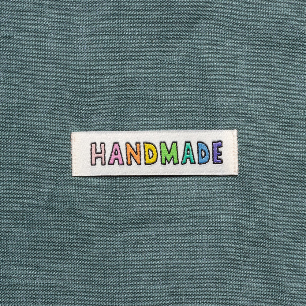 Rainbow HANDMADE Woven Labels - Image 4