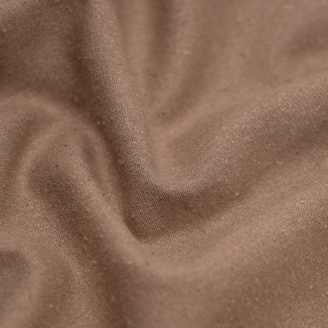 Raw Silk Noil - Mouse