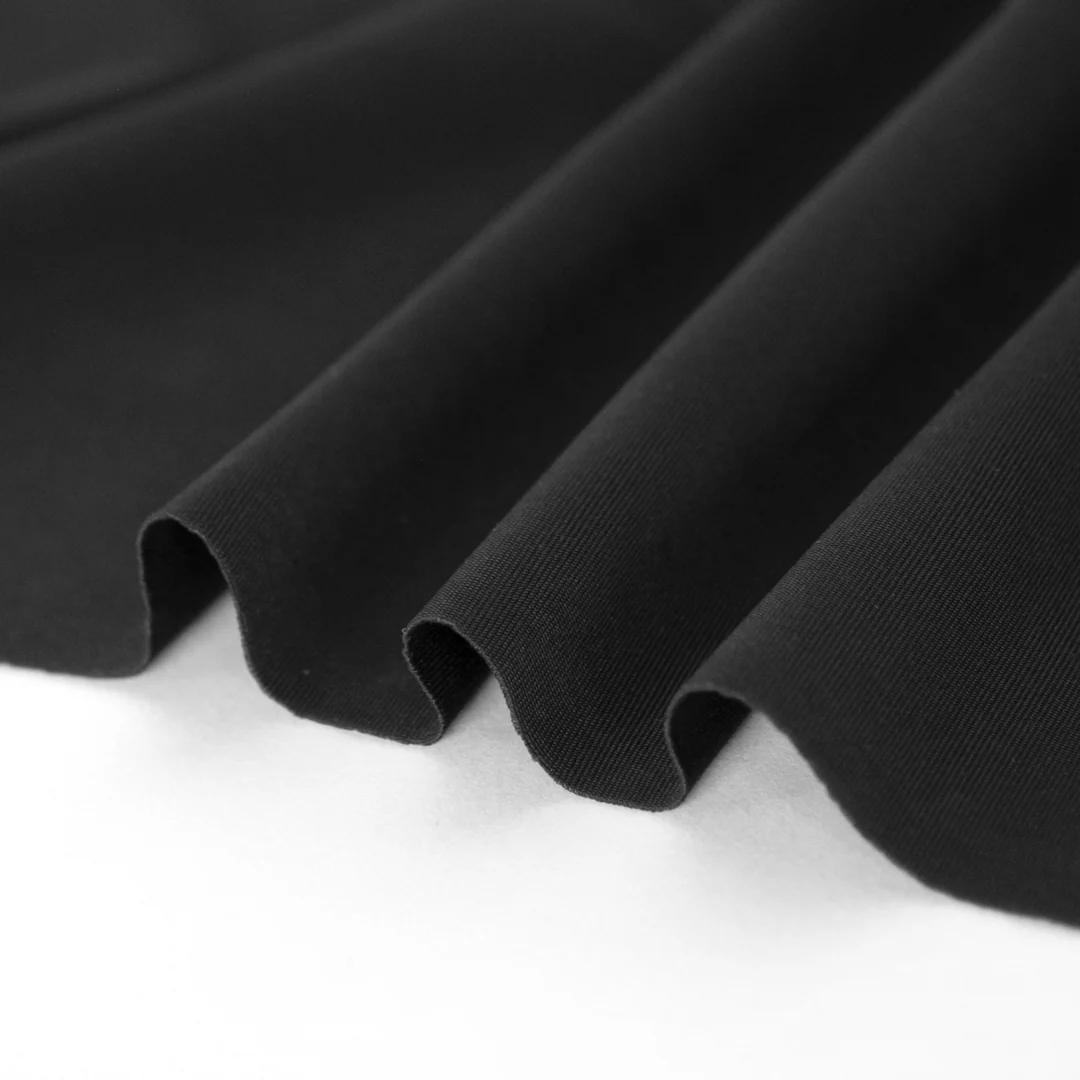 Recycled Nylon Swim Lining - Black - Image 3