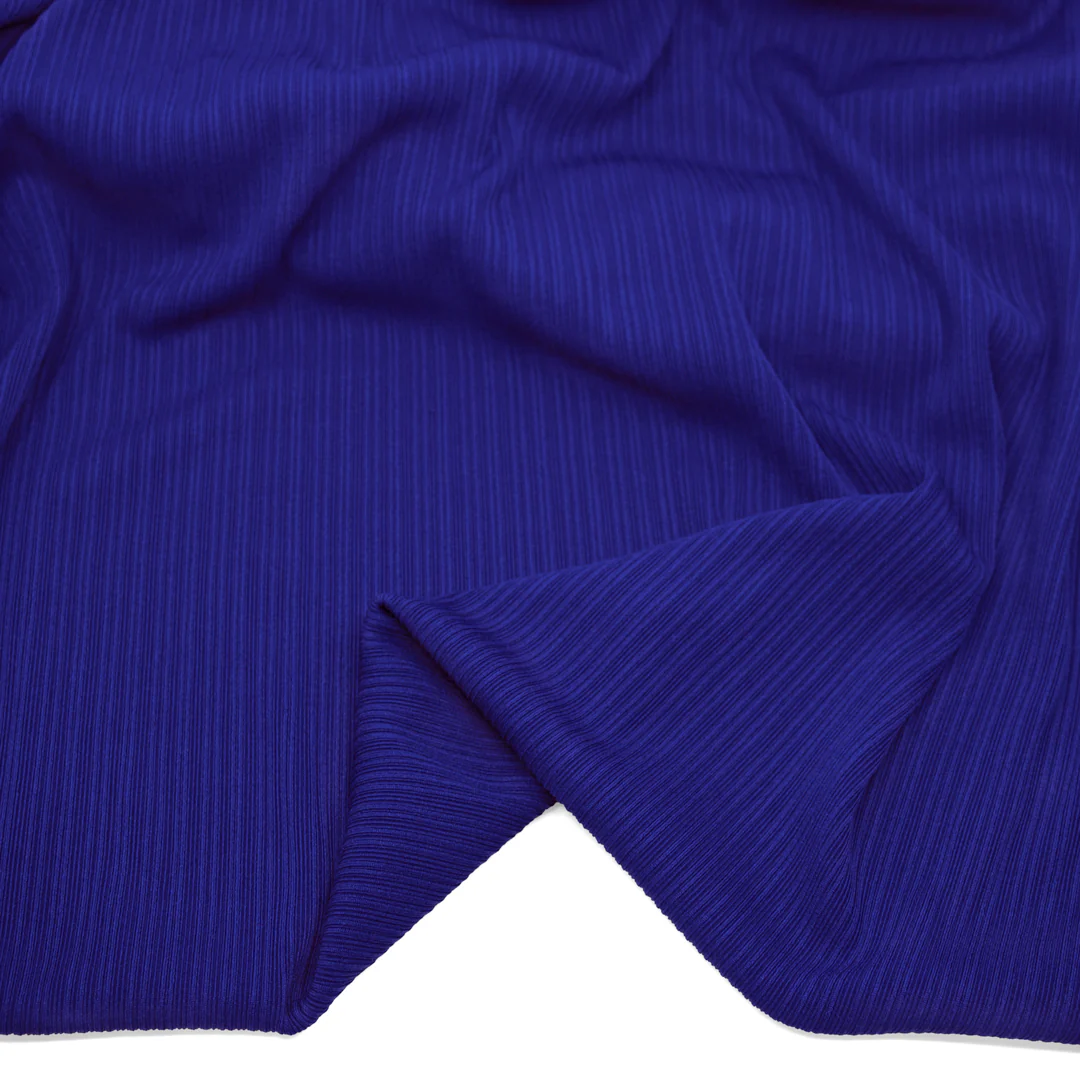 Ripple Rib Knit - Azure - Image 2