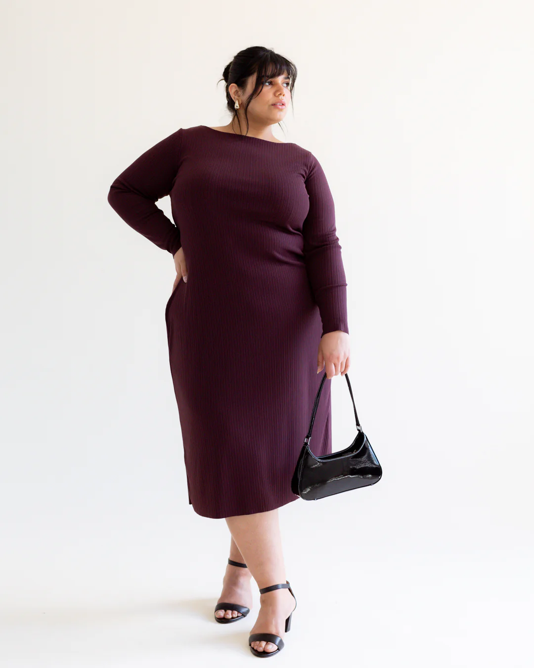 Ripple Rib Knit - Black - Image 3