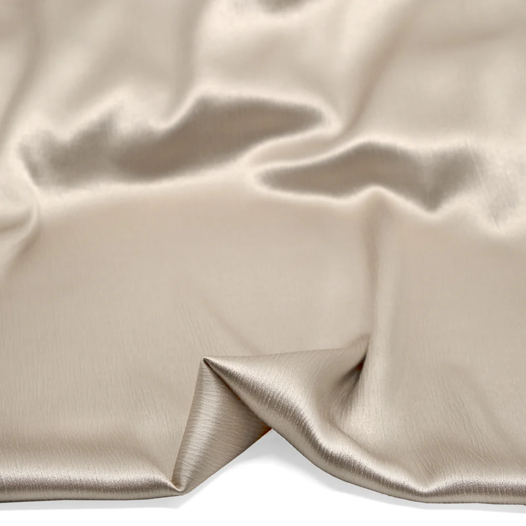 Ripple Satin - Meringue - Image 2