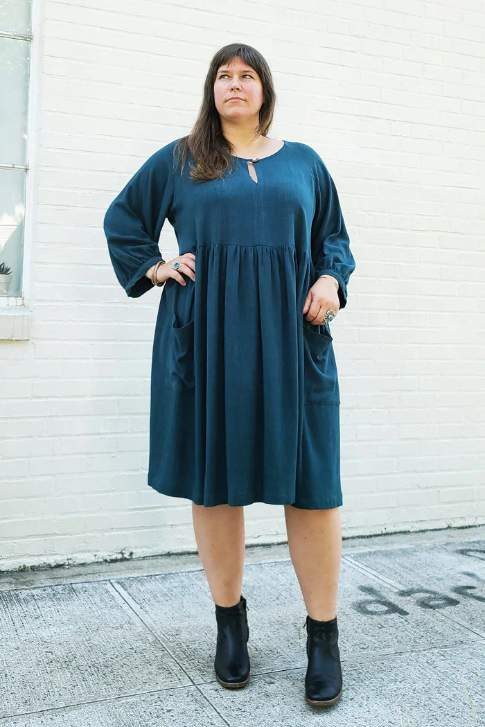Romey Gathered Dress & Top, Curvy Fit - Sew House Seven - Image 2