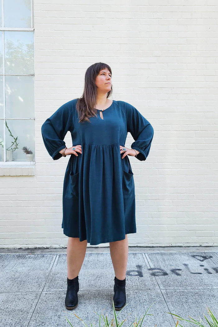 Romey Gathered Dress & Top, Curvy Fit - Sew House Seven - Image 4