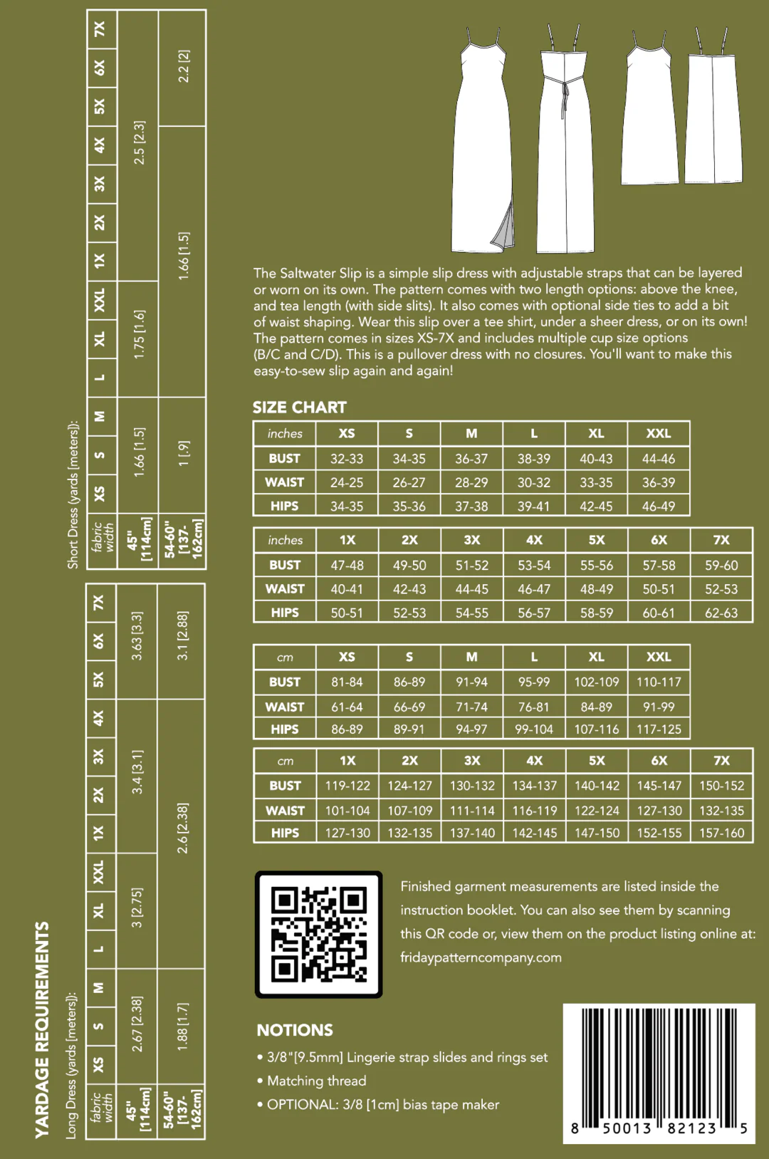 Saltwater Slip - Friday Pattern Co - Image 7