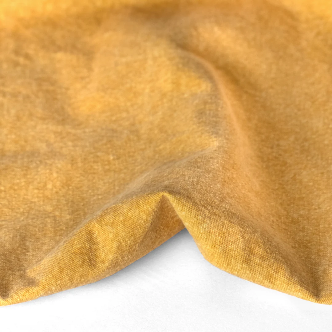 Sandwashed Cotton Canvas - Ochre