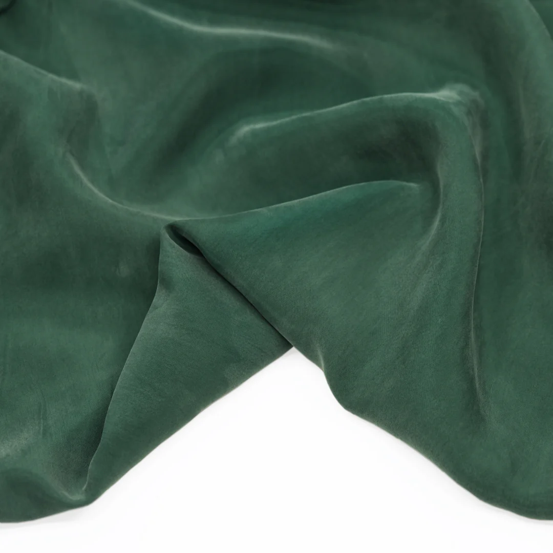 Sandwashed Cupro Blend - Dark Clover