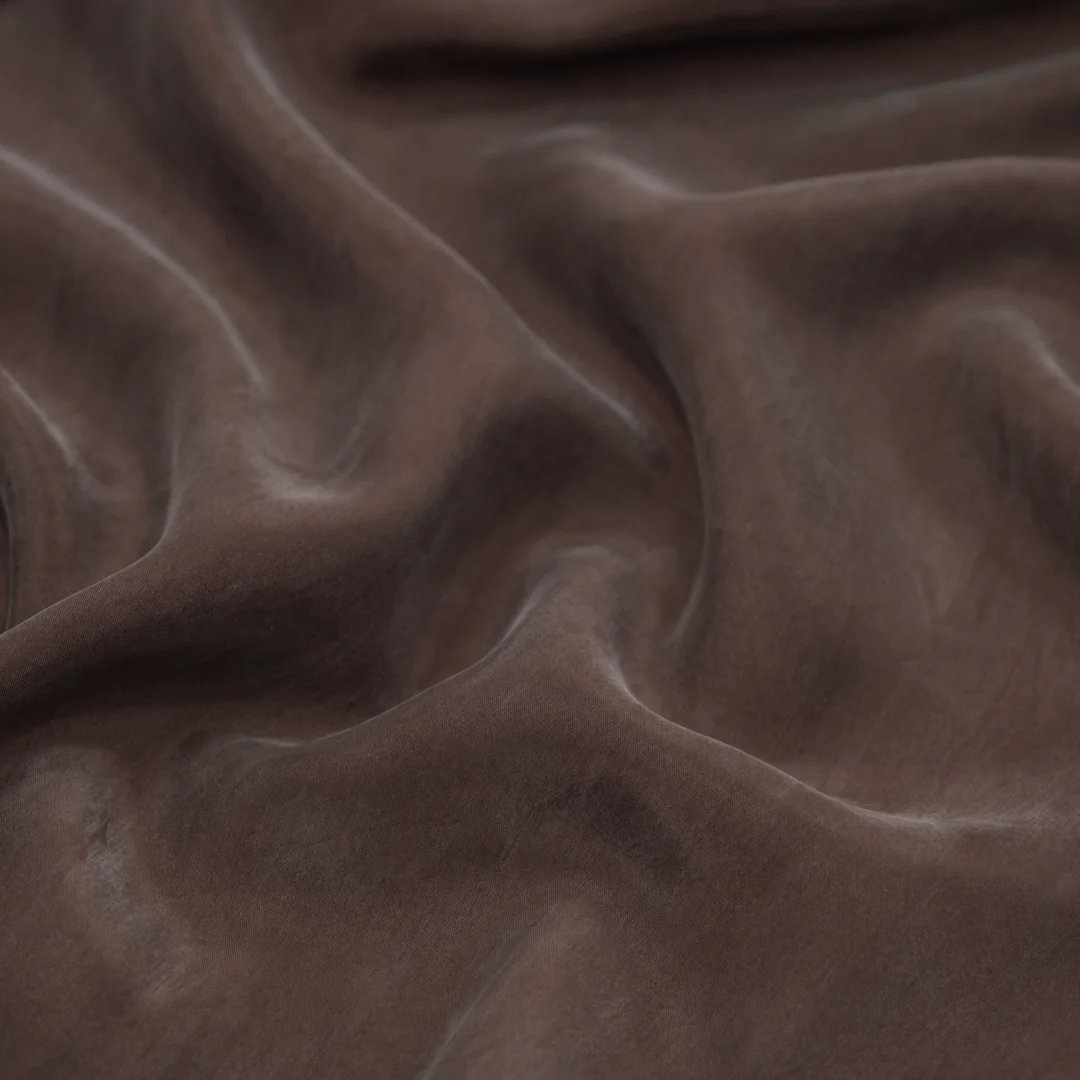 Sandwashed Cupro Blend - Ganache - Image 2